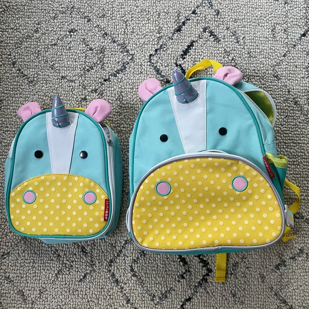 Skip Hop Kids Backpack -and- lunch box